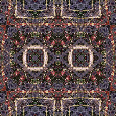 Kusursuz soyut desen. Kusursuz bir doku. Kaleydoskop arkaplanı