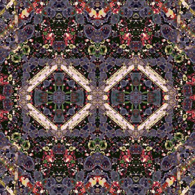 Kusursuz soyut desen. Kusursuz bir doku. Kaleydoskop arkaplanı