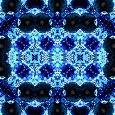 Kusursuz soyut desen. Kusursuz bir doku. Kaleydoskop arkaplanı