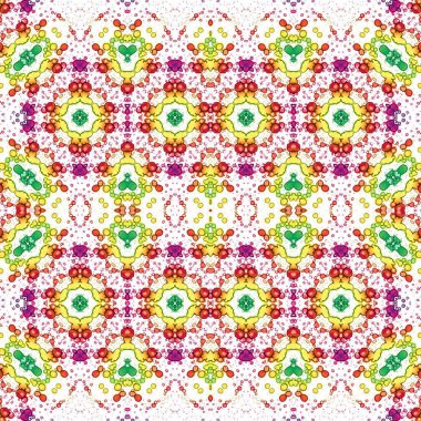 Kusursuz soyut desen. Kusursuz bir doku. Kaleydoskop arkaplanı