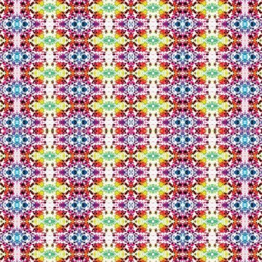 Kusursuz soyut desen. Kusursuz bir doku. Kaleydoskop arkaplanı