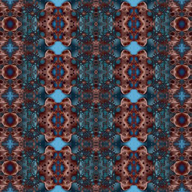 Kusursuz soyut desen. Kusursuz bir doku. Kaleydoskop arkaplanı