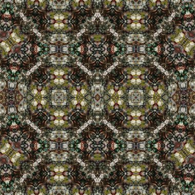 Kusursuz soyut desen. Kusursuz bir doku. Kaleydoskop arkaplanı