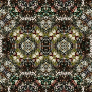 Kusursuz soyut desen. Kusursuz bir doku. Kaleydoskop arkaplanı