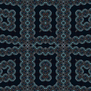 Kusursuz soyut desen. Kusursuz bir doku. Kaleydoskop arkaplanı