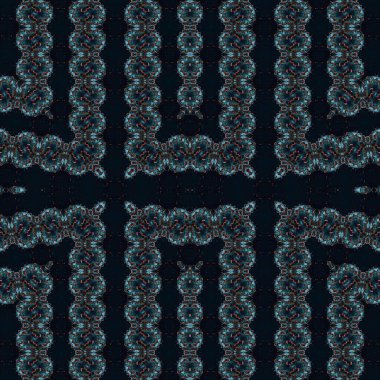 Kusursuz soyut desen. Kusursuz bir doku. Kaleydoskop arkaplanı