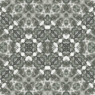 Kusursuz soyut desen. Kusursuz bir doku. Kaleydoskop arkaplanı