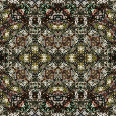 Kusursuz soyut desen. Kusursuz bir doku. Kaleydoskop arkaplanı