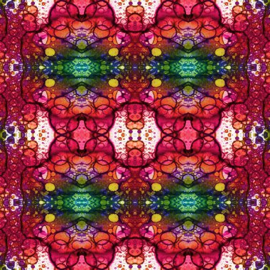 Kusursuz soyut desen. Kusursuz bir doku. Kaleydoskop arkaplanı