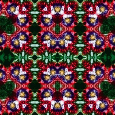 Kusursuz soyut desen. Kusursuz bir doku. Kaleydoskop arkaplanı