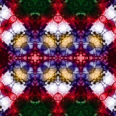 Kusursuz soyut desen. Kusursuz bir doku. Kaleydoskop arkaplanı