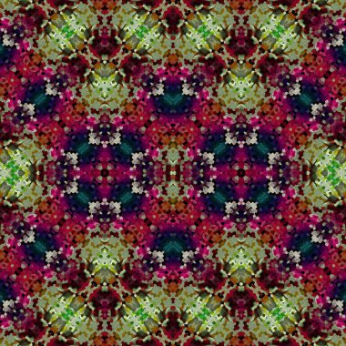 Kusursuz soyut desen. Kusursuz bir doku. Kaleydoskop arkaplanı