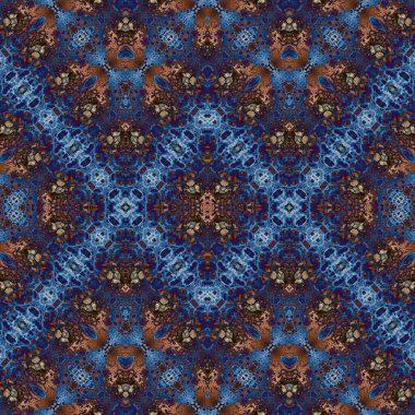 Kusursuz soyut desen. Kusursuz bir doku. Kaleydoskop arkaplanı