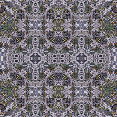 Kusursuz soyut desen. Kusursuz bir doku. Kaleydoskop arkaplanı