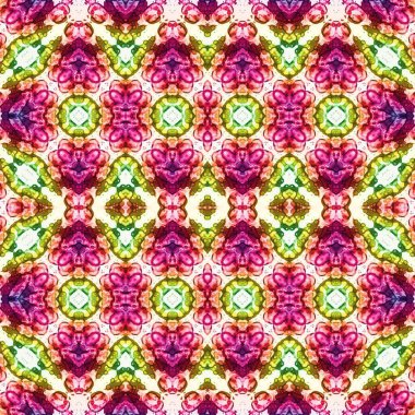 Kusursuz soyut desen. Kusursuz bir doku. Kaleydoskop arkaplanı