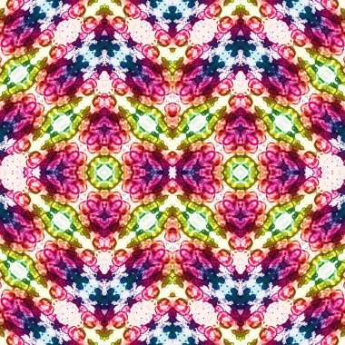 Kusursuz soyut desen. Kusursuz bir doku. Kaleydoskop arkaplanı