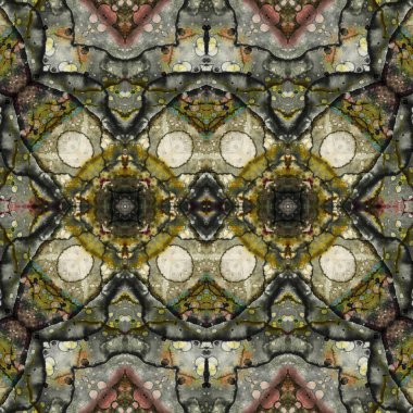 Kusursuz soyut desen. Kusursuz bir doku. Kaleydoskop arkaplanı