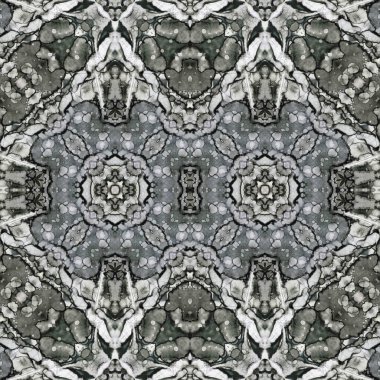 Kusursuz soyut desen. Kusursuz bir doku. Kaleydoskop arkaplanı