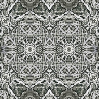 Kusursuz soyut desen. Kusursuz bir doku. Kaleydoskop arkaplanı