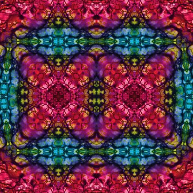 Kusursuz soyut desen. Kusursuz bir doku. Kaleydoskop arkaplanı