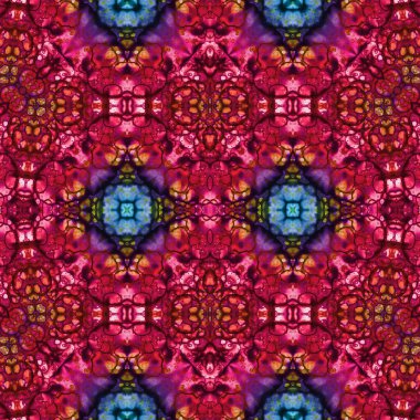 Kusursuz soyut desen. Kusursuz bir doku. Kaleydoskop arkaplanı