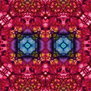 Kusursuz soyut desen. Kusursuz bir doku. Kaleydoskop arkaplanı