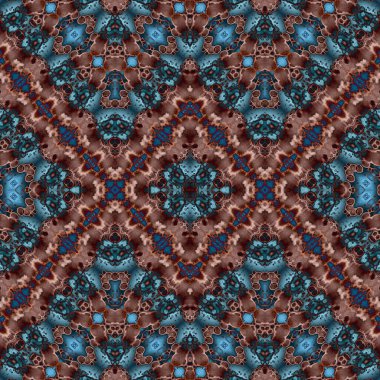 Kusursuz soyut desen. Kusursuz bir doku. Kaleydoskop arkaplanı