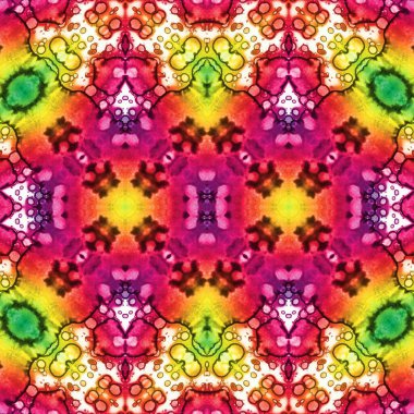 Kusursuz soyut desen. Kusursuz bir doku. Kaleydoskop arkaplanı