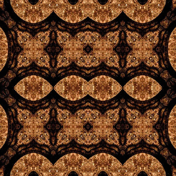 Kusursuz simetrik desen. Kusursuz bir doku. Soyut arkaplan