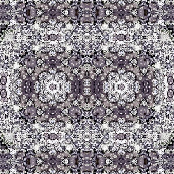 Kusursuz simetrik desen. Kusursuz bir doku. Soyut arkaplan