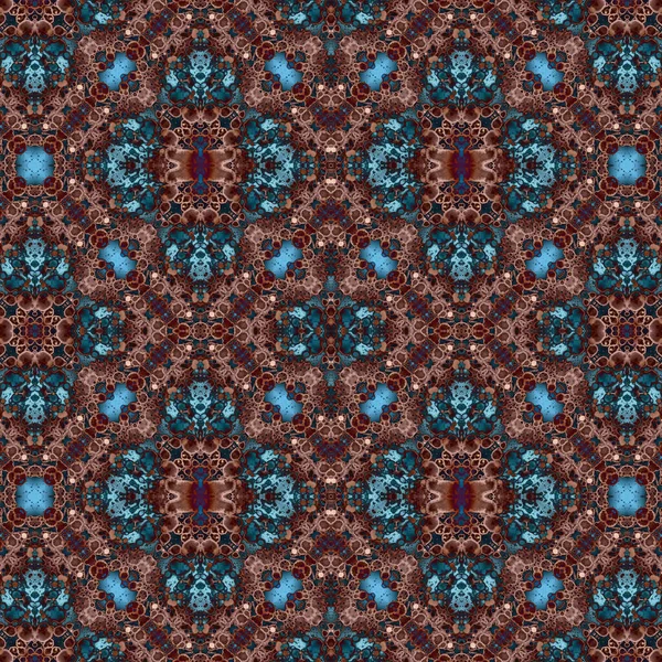 Kusursuz simetrik desen. Kusursuz bir doku. Soyut arkaplan