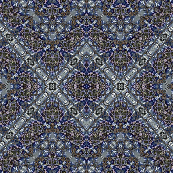 Kusursuz simetrik desen. Kusursuz bir doku. Soyut arkaplan