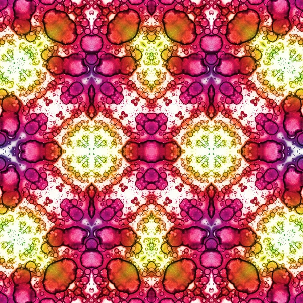 Kusursuz simetrik desen. Kusursuz bir doku. Soyut arkaplan