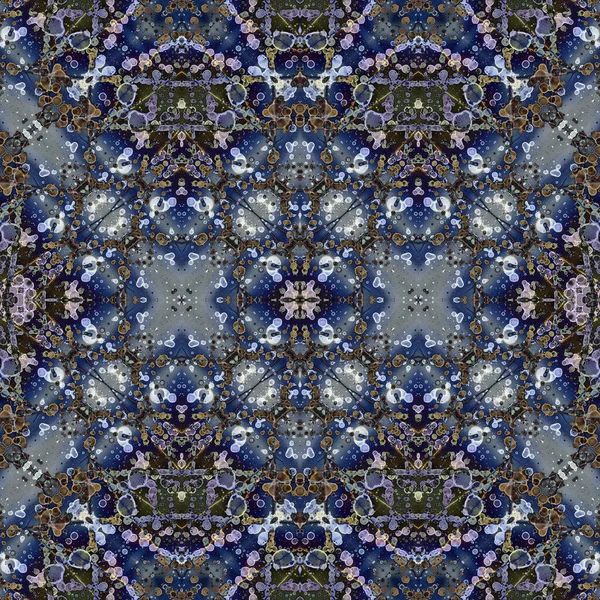 Kusursuz simetrik desen. Kusursuz bir doku. Soyut arkaplan