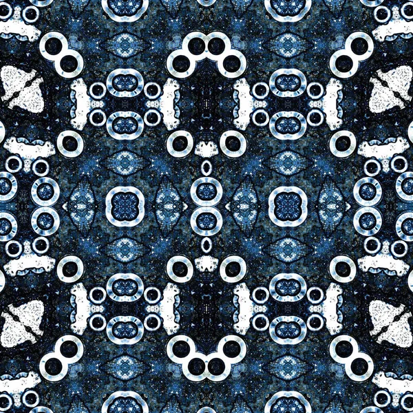 Kusursuz simetrik desen. Kusursuz bir doku. Soyut arkaplan