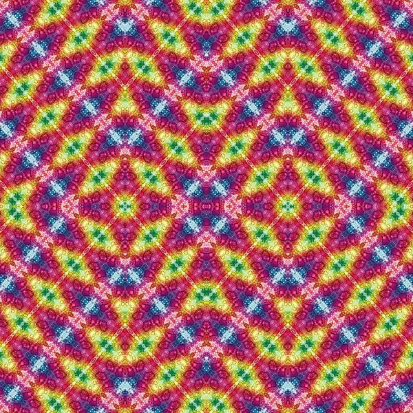 Kusursuz soyut desen. Kusursuz bir doku. Kaleydoskop arkaplanı