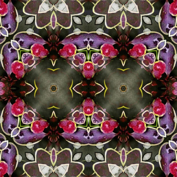 Kusursuz soyut desen. Kusursuz bir doku. Kaleydoskop arkaplanı