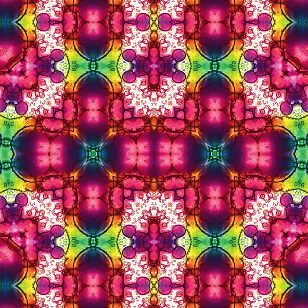 Kusursuz soyut desen. Kusursuz bir doku. Kaleydoskop arkaplanı