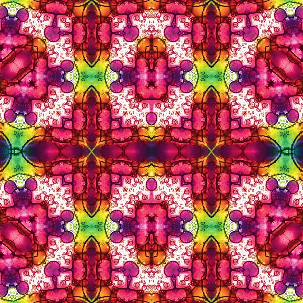 Kusursuz soyut desen. Kusursuz bir doku. Kaleydoskop arkaplanı
