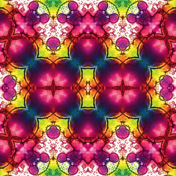 Kusursuz soyut desen. Kusursuz bir doku. Kaleydoskop arkaplanı