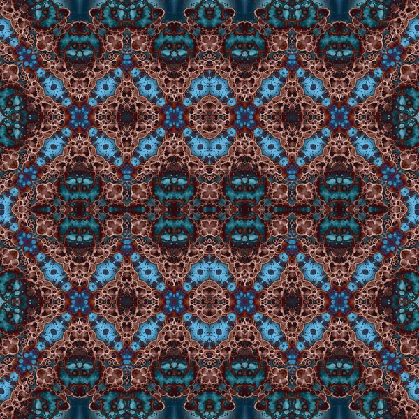 Kusursuz soyut desen. Kusursuz bir doku. Kaleydoskop arkaplanı