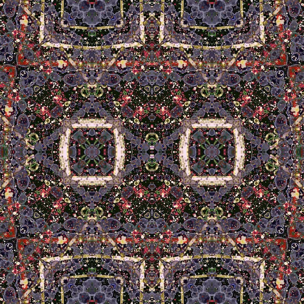 Kusursuz soyut desen. Kusursuz bir doku. Kaleydoskop arkaplanı