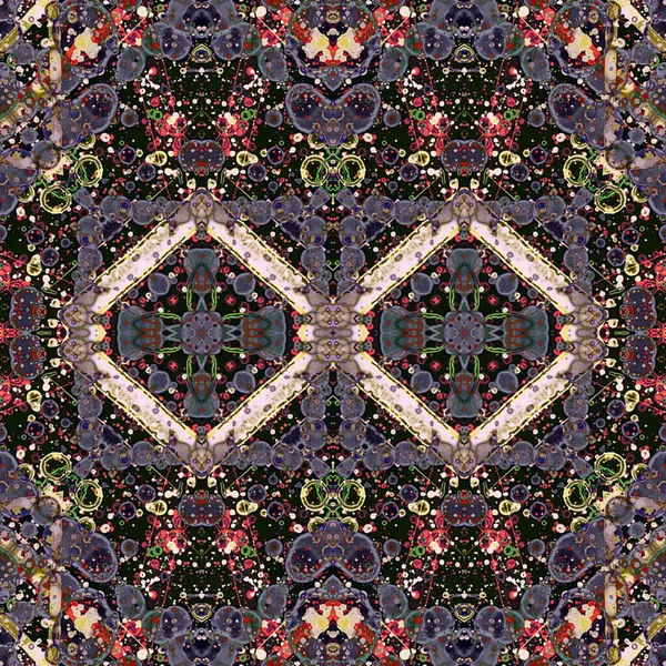 Kusursuz soyut desen. Kusursuz bir doku. Kaleydoskop arkaplanı