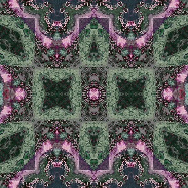 Kusursuz soyut desen. Kusursuz bir doku. Kaleydoskop arkaplanı