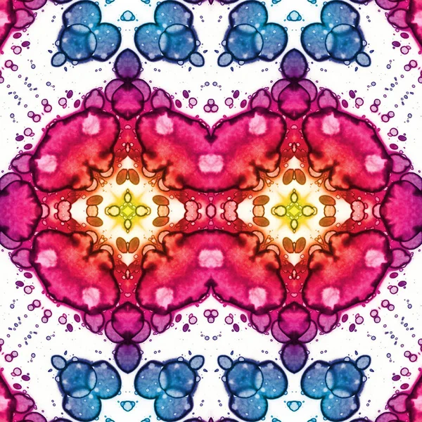 Kusursuz soyut desen. Kusursuz bir doku. Kaleydoskop arkaplanı