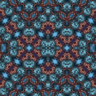 Kusursuz soyut desen. Kusursuz bir doku. Kaleydoskop arkaplanı