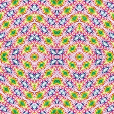 Kusursuz soyut desen. Kusursuz bir doku. Kaleydoskop arkaplanı