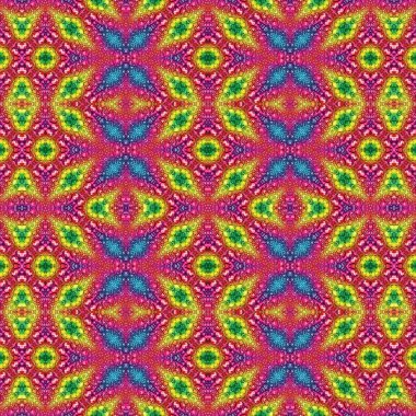 Kusursuz soyut desen. Kusursuz bir doku. Kaleydoskop arkaplanı