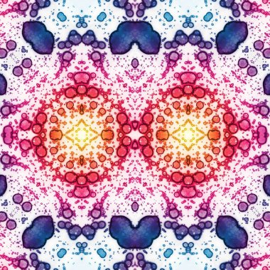 Kusursuz soyut desen. Kusursuz bir doku. Kaleydoskop arkaplanı