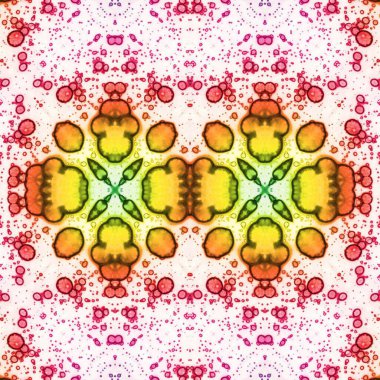 Kusursuz soyut desen. Kusursuz bir doku. Kaleydoskop arkaplanı